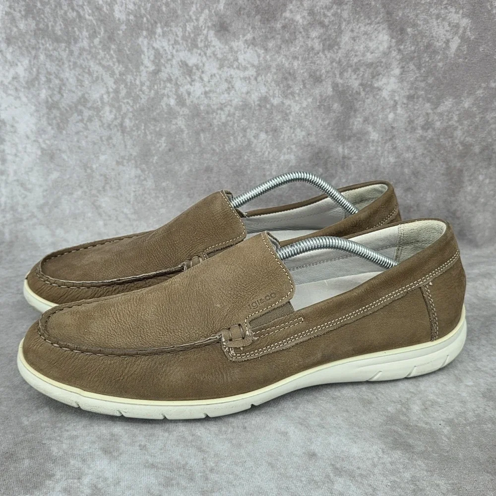 IGI&CO Made In Italy Leather Liroy Loafer Slip On Men's 46/ US 12 Shoes